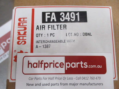Sakura Engine Air Filter Suits Mitsubishi/Fuso/Canter New Part