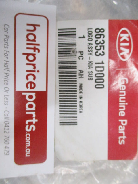 Kia Cerato/Rio/Soul Genuine Rear Centre Kia Emblem New Part