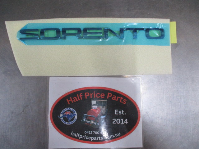 Kia Sorento Genuine Rear Tail Gate Emblem New Part