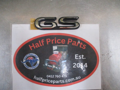 Kia Mentor Genuine Front Guard GS Chrome And Black Emblem New Part