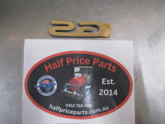 Kia Mentor Genuine Front Guard GS Chrome And Black Emblem New Part