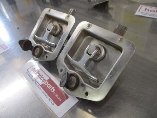 Stainless Steel Tool Box Handle Lock For Tool Box (No Keys) Used VGC