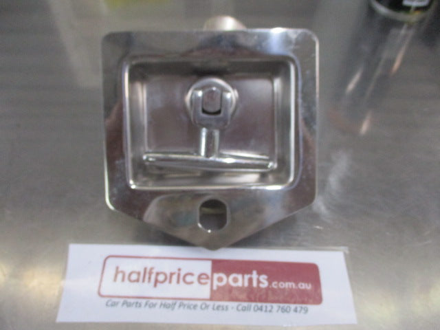 Stainless Steel Tool Box Handle Lock For Tool Box (No Keys) Used VGC