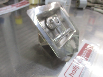 Stainless Steel Tool Box Handle Lock For Tool Box (No Keys) Used VGC