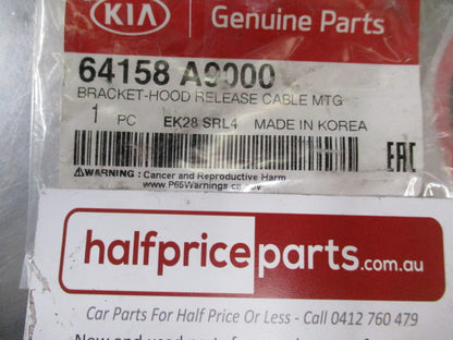 Kia Carnival Genuine Bonnet Release Cable Mounting Bracket New Part