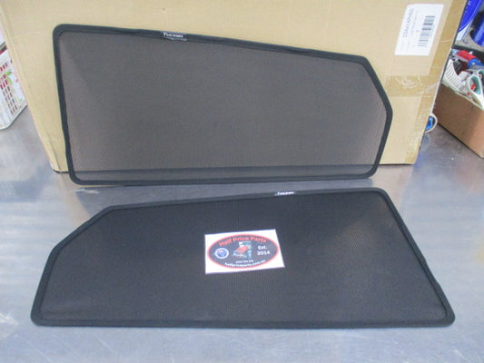 Hyundai Tucson Genuine Rear Window Sun Shades (Pair) With Fitting Kit New Part
