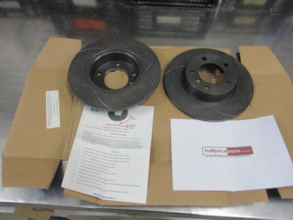 RDA Front Disc Rotors (Pair) Suits BMW E36-316I-318I New Part