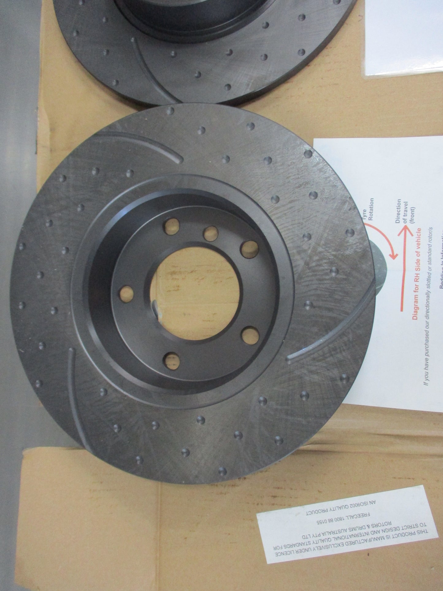 RDA Front Disc Rotors (Pair) Suits BMW E36-316I-318I New Part