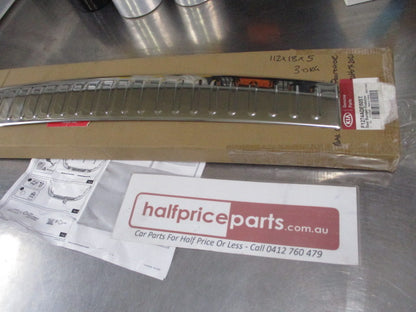 Kia Sportage Genuine Chrome Rear Bumper Upper Protector New Part