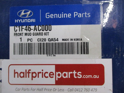 Hyundai Sonata Sedan Genuine Front Mud Flap Set With Fitting Kit New Part