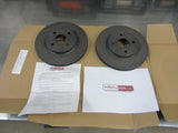 RDA Front Disc Rotor (Pair) Drilled-Slotted Suits  Mazda 2 DY 1.5Ltr New Part