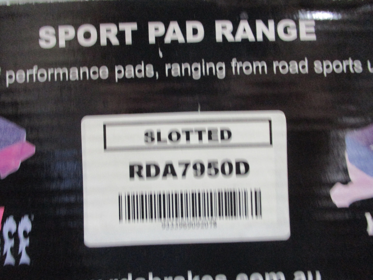 RDA Front Disc Rotor (Pair) Drilled-Slotted Suits  Mazda 2 DY 1.5Ltr New Part