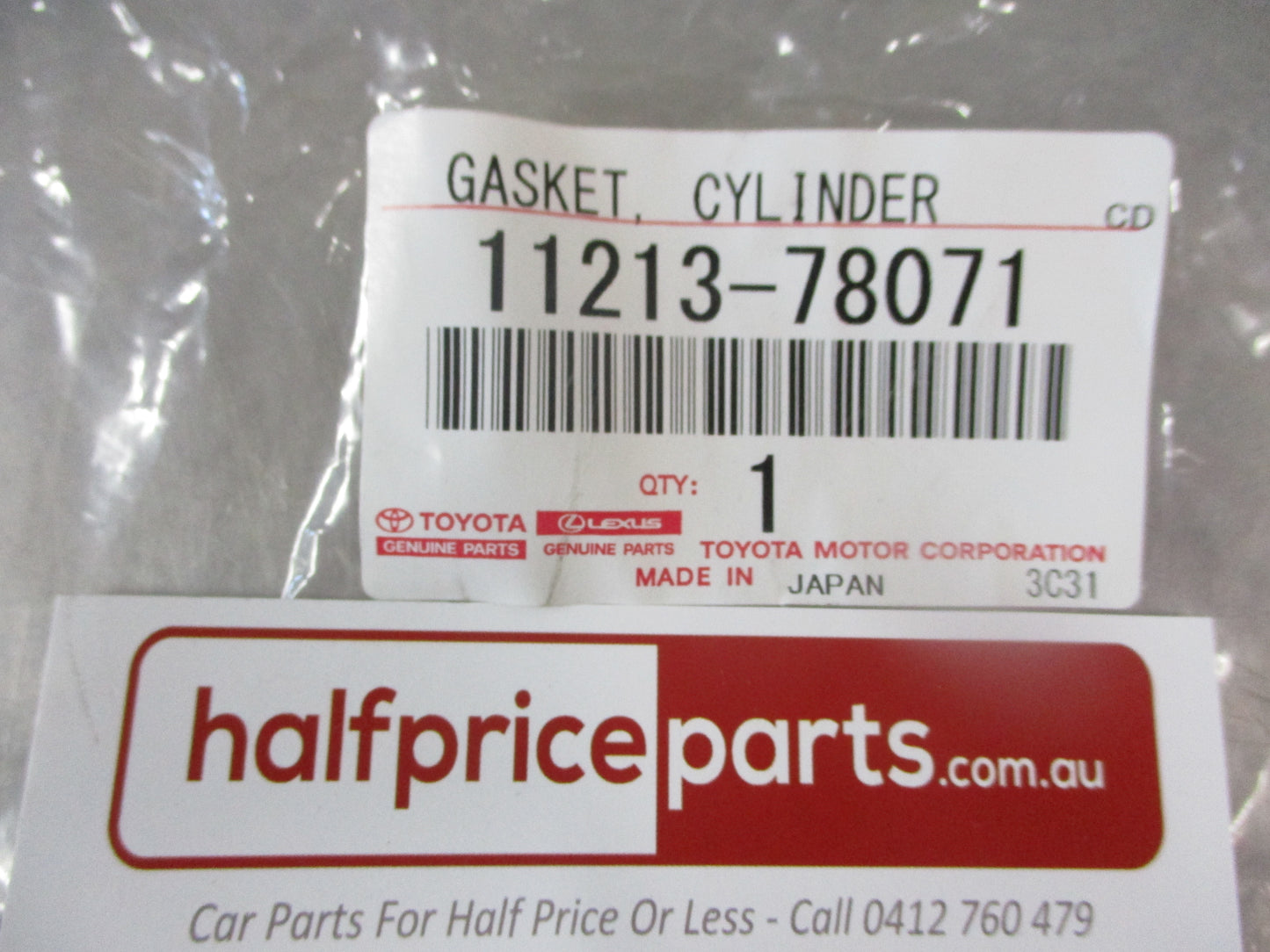 Hino Dutro XZC605M Genuine Cylinder Head Cover Gasket New Part