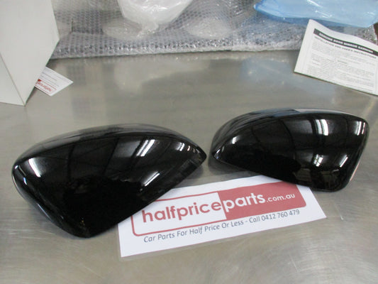 Mazda 3 BM Genuine Mirror Scalps Both Left And Right (Kuroi Black) New Part