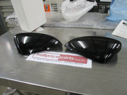 Mazda 3 BM Genuine Mirror Scalps Both Left And Right (Kuroi Black) New Part