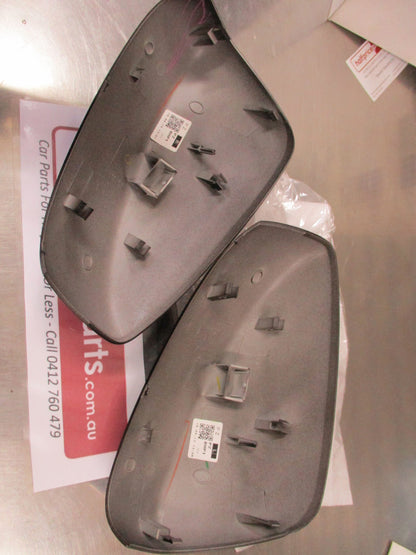 Mazda 3 BM Genuine Mirror Scalps Both Left And Right (Kuroi Black) New Part