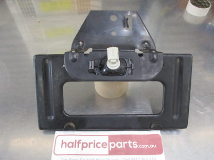 Universal Number Plate Mounting Bracket With Light Used Part