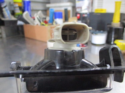 Universal Number Plate Mounting Bracket With Light Used Part
