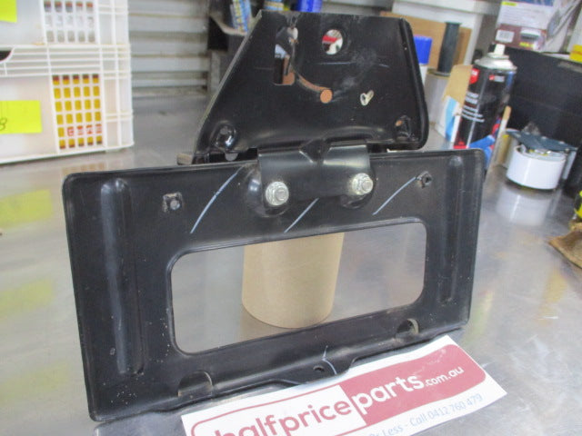Universal Number Plate Mounting Bracket With Light Used Part