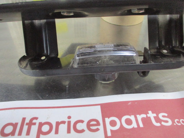 Universal Number Plate Mounting Bracket With Light Used Part