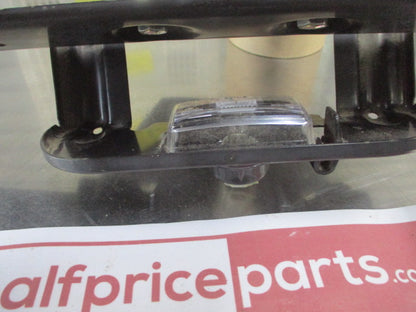 Universal Number Plate Mounting Bracket With Light Used Part