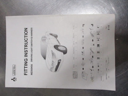Mitsubishi MQ Triton Genuine Driving Light Switch & Harness Kit New Part