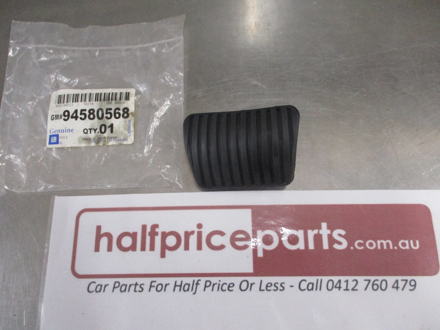 Holden Barina Genuine Rubber Brake Pedal Rubber New Part