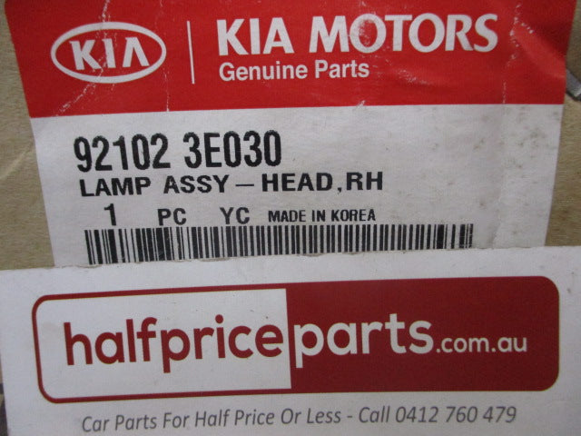 Kia Serento Genuine Right Hand Front Head Light New Part