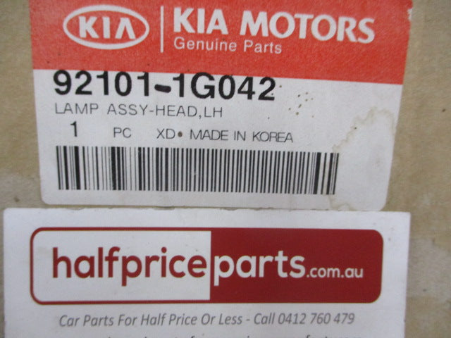 Kia Rio Genuine Left Hand Front Head Light Assembly New Part