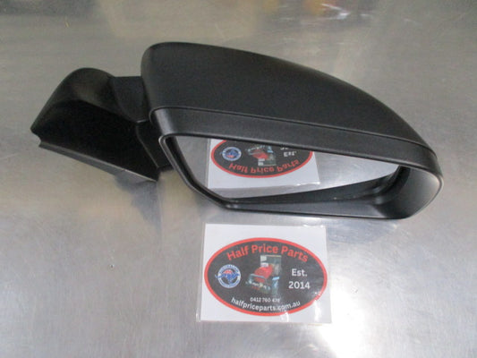 Ford PX Ranger Genuine Drivers Right Hand Outer Electric Mirror Assembly (Black) New Part