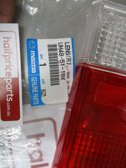 Mazda BT-50 UN Genuine Right Hand Rear Combination Taillight Lens New Part