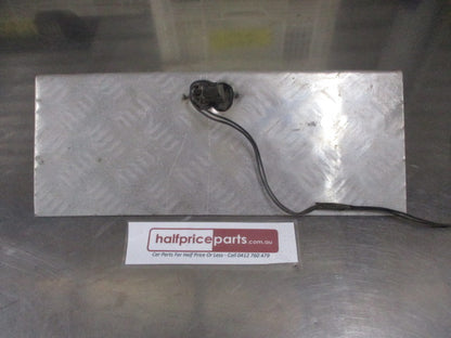 Universal Number Plate Checker Plate Alloy Light With Light (Boat/Caravan/Camper/Trailer) Used Part