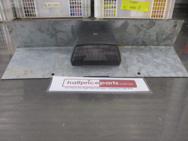 Universal Trailer Heavy Duty Number Plate Galvanized With Light (36cm X 9.5cm) New Part
