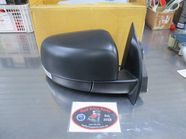 Ford PX Ranger Genuine Drivers Right Hand Outer Electric Mirror Assembly (Black) New Part