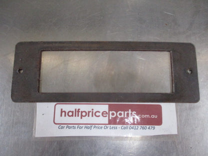 Steel Bull Bar Indicator Surrounds Unpainted (280mm X 76mm) New Part