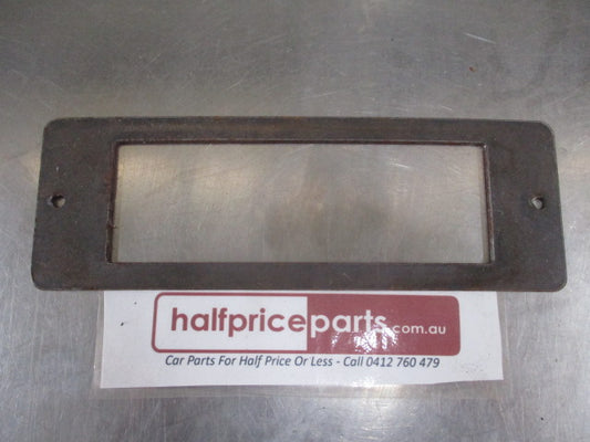Steel Bull Bar Indicator Surrounds Unpainted (280mm X 76mm) New Part