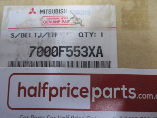 Mitsubishi Pajero Sport Genuine Front Seat Belt Assembly New Part