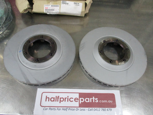 Holden Rodeo/ Colorado Genuine Front Disc Brake Rotors (Pair) New Part