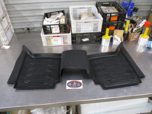 Ford PX Ranger Genuine All Weather Deep Dish Rear Rubber Mat Set New Part