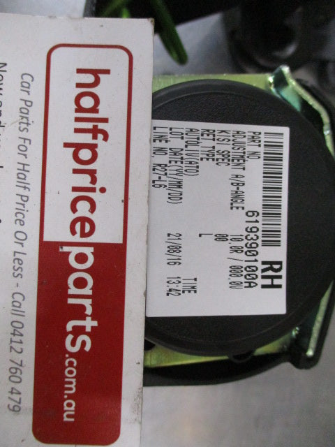 Ford Territory SZ Genuine Right Hand Front Drivers Side Seat Belt Assembly New Part