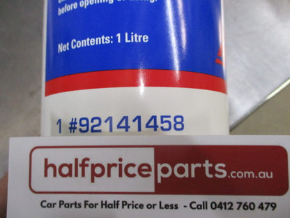 ACDelco Green Coolant 1LTR Suits Holden 3.8ltr V6 Commodores/TF/RA Rodeo ETC New Part