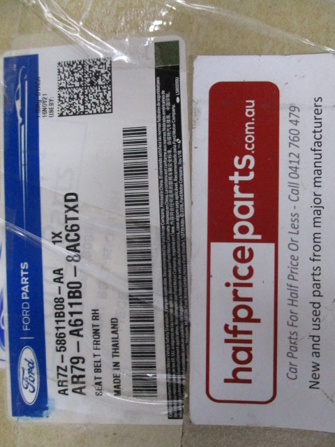 Ford Territory SZ Genuine Right Hand Front Drivers Side Seat Belt Assembly New Part