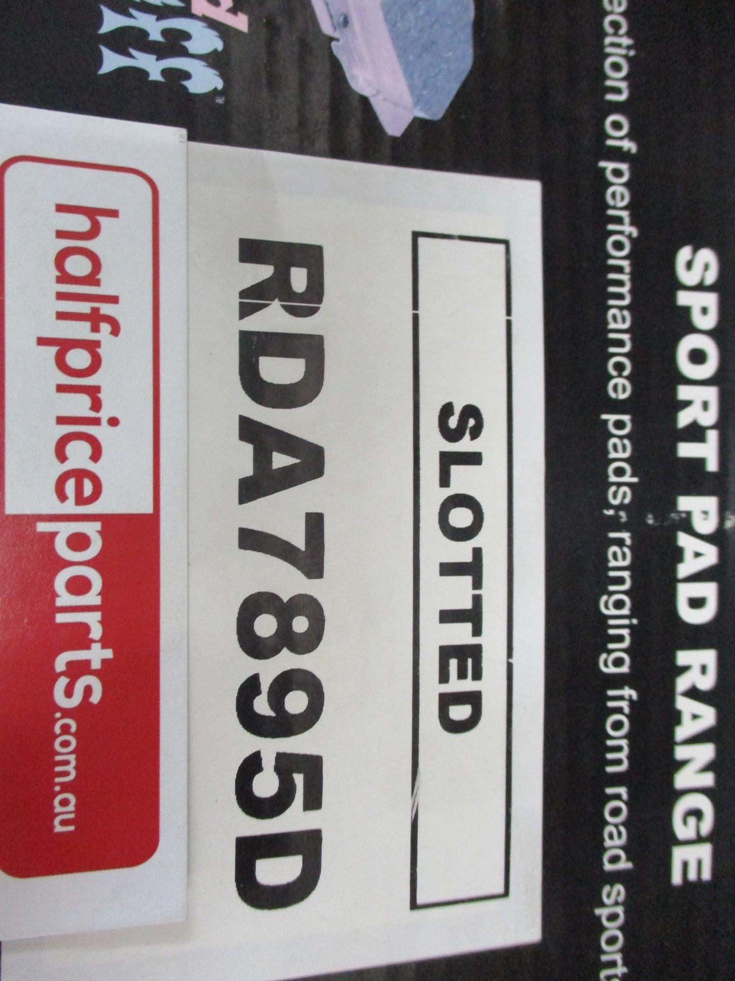 RDA Rear Disc Brake Rotors (Pair) Slotted-Dimpled Suits Honda CR-V New Part.