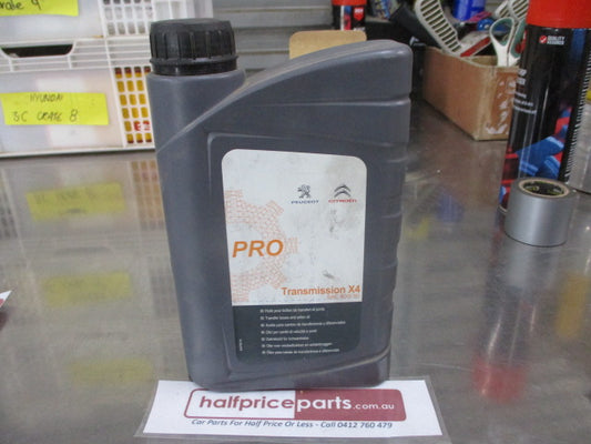 Peugeot/Citroen Genuine Transmission Oil X4 SAE 80W-90 1Lt New Part