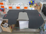 KIA Soul PS Genuine Red "SOUL" Carpet Mat Set New Part