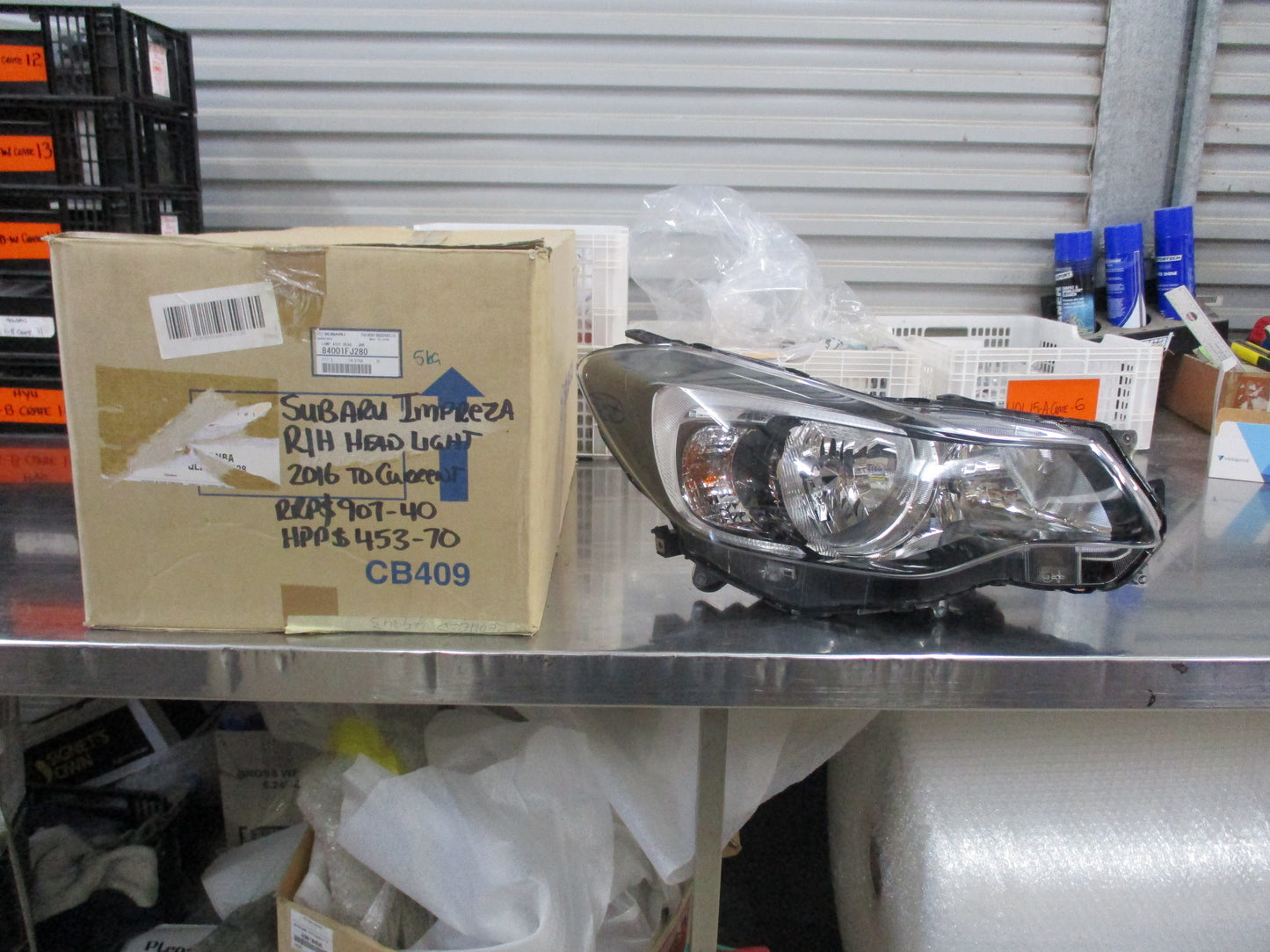 Subaru Impreza Genuine Drivers Side Headlight New Part