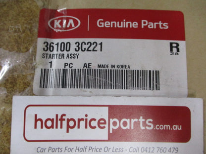 Kia Carnival Genuine Starter Motor Assembly New Part.