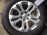 GM Silverado 1500 4 Rims And 95% Tyres + Center Caps Used Part VGC