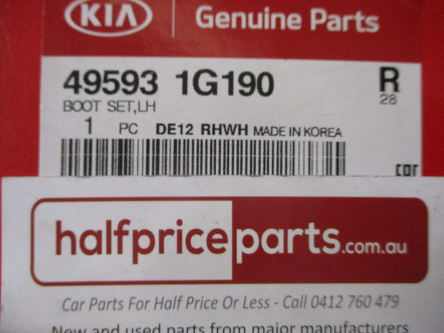 Kia Rio Genuine Left Hand Front CV Boot Kit New Part