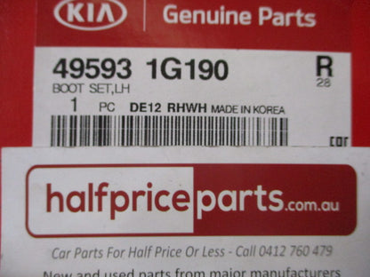 Kia Rio Genuine Left Hand Front CV Boot Kit New Part